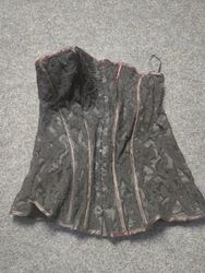 Black Lace Corset