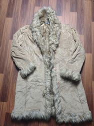 Fur-Lined Winter Coat