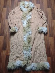 Kat Girl Collection Fur Trimmed Coat