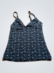 Black Floral Camisole