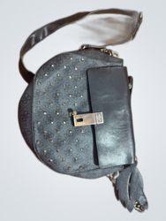 Guess Studded Logo Shoulder Bag
