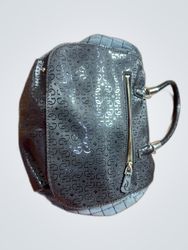 Guess Black Logo Tote Handbag