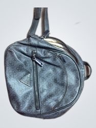 Guess Black Logo Backpack