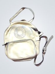 Guess Cream Leather Backpack