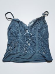 Black Lace Camisole Top