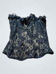 Black Lace Corset