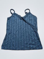 Black Striped Tank Top