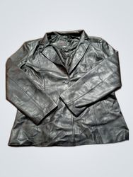LIDA Black Leather Jacket