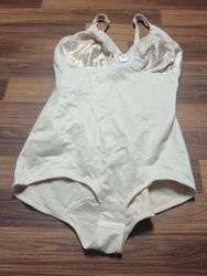 Unbranded Beige Lace Trim Bodysuit