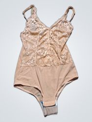 ASOS Lace Bodysuit Nude