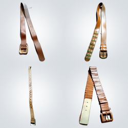 Brown/Beige Belt style