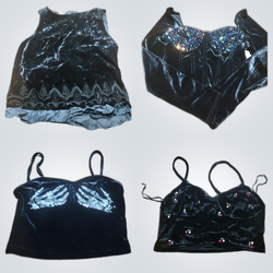 Pack of party velvet top  🖤