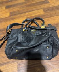 Guess Black Leather Handbag