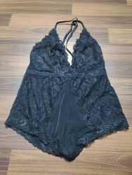 Black Lace Trim Camisole
