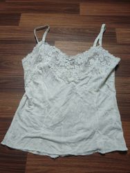 Camisola de Renda Branca