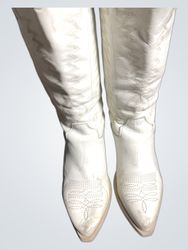 White Cowboy Boots