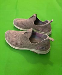 Skechers Gray Mesh Sneakers