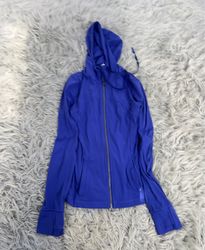 Lululemon Blue Zip-Up Hoodie