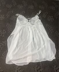 In Bloom von Jonquil White Lace Babydoll Lingerie