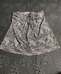 Forever 21 Haut bustier noir et blanc à pois