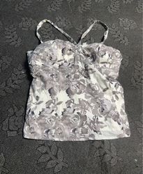 White House Black Market Floral Camisole
