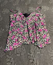 Almost Famous Floral Print Cami Top