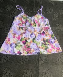 Khanh Trinh Floral Print Camisole