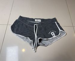 Abercrombie & Fitch Women's Grey Shorts with "A&Fi..