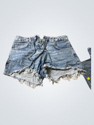 Stradivarius Denim Cut-off Shorts