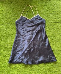 Linea Donatella Women's Navy Blue Slip Dress