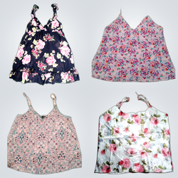 Y2K Floral Camisoles Bundle