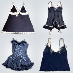 Y2K Lace Trim Camisoles