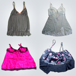 Y2K Lace Trim Camisoles