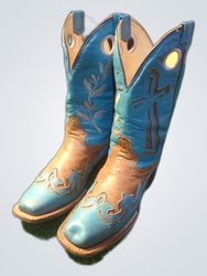 Turquoise Cowboy Boots