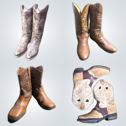 Y2K Cowboy Boots Bundle