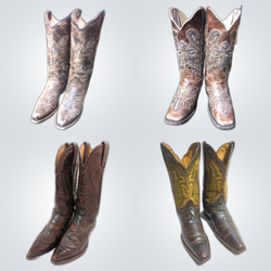 Y2K Cowboy Boots Bundle