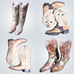 Premium cowboy boots