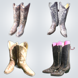 Y2K Cowboy Boots Bundle