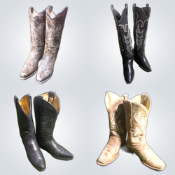 Y2K Cowboy Boots Bundle