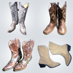 Y2K Cowboy Boots Bundle