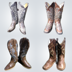 Y2K Cowboy Boots Bundle