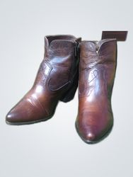 Brown Leather Boots