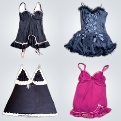 Y2K Lace Trim Camisoles