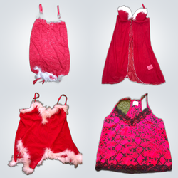 Christmas baby doll tops