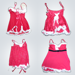 Christmas baby doll tops