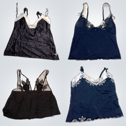 Y2K Camisoles Lace Trim