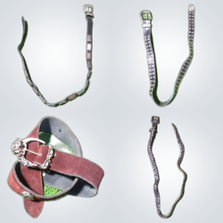 Vintage Leather Belts Bundle