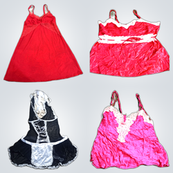 Y2K Lace Trim Dresses