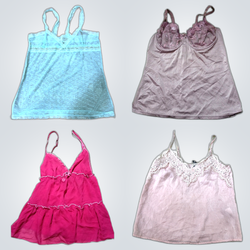 Y2K Lace Trim Camisoles