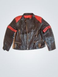 Campagnari Leather Biker Jacket
